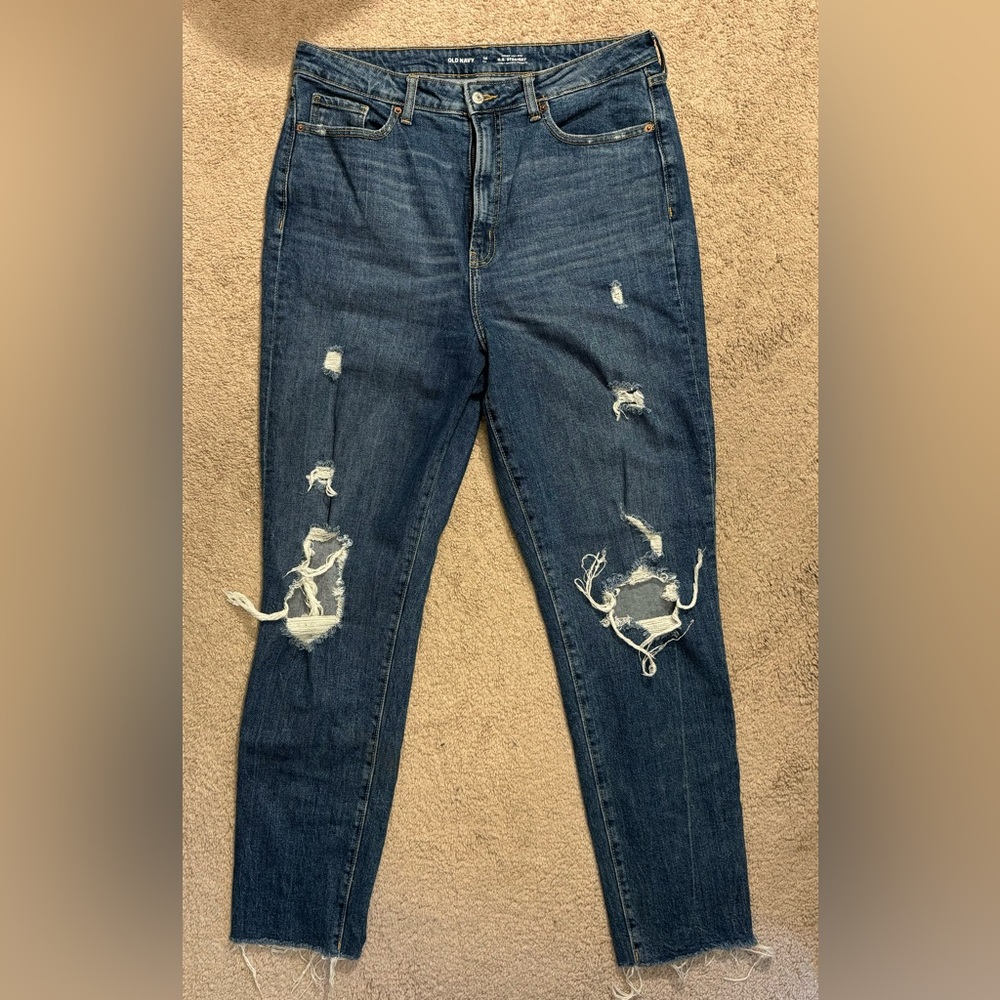 Old Navy OG Straight Higher High Rise Jean